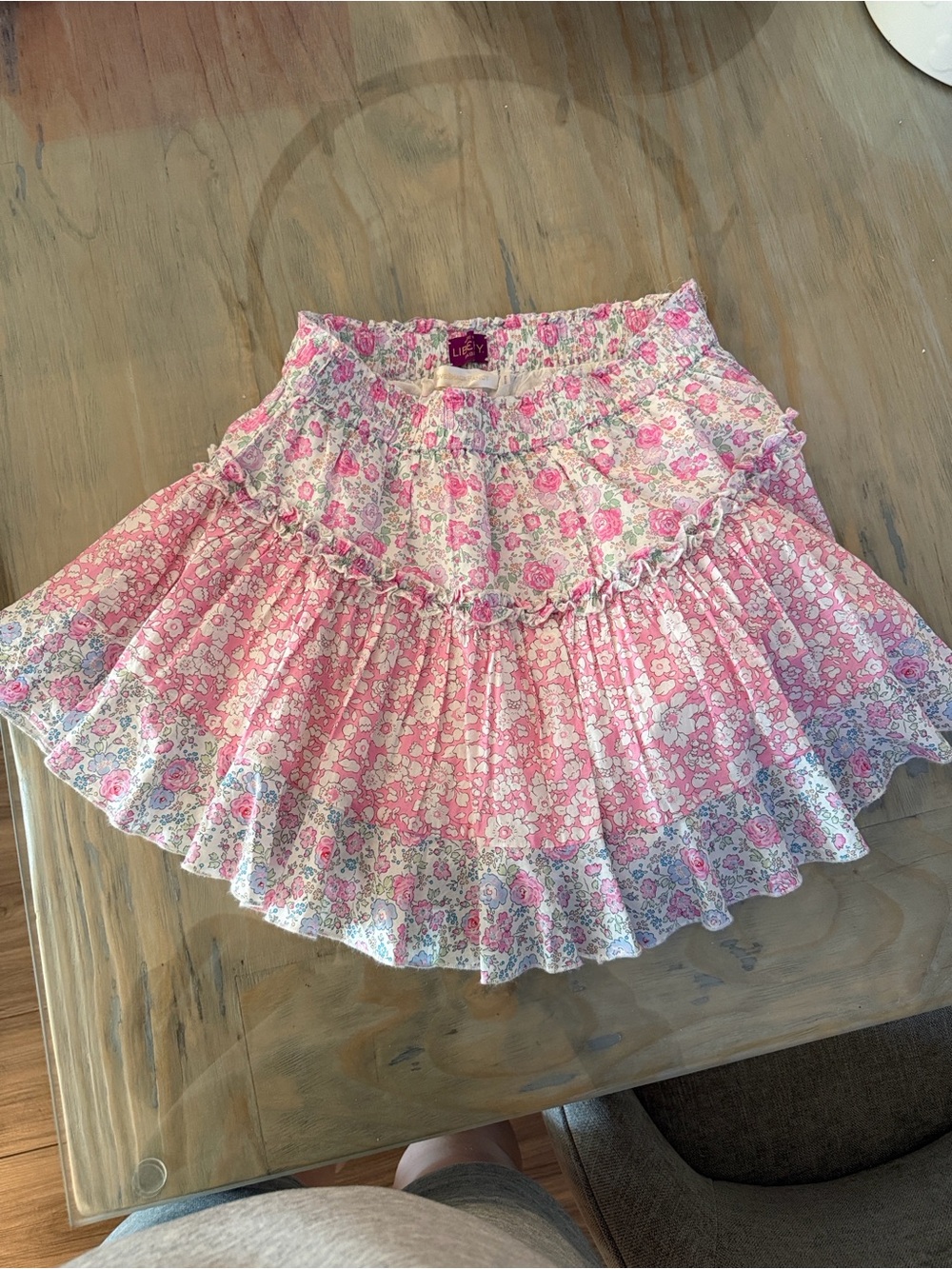 LoveShackFancy Bardon Mini Skirt